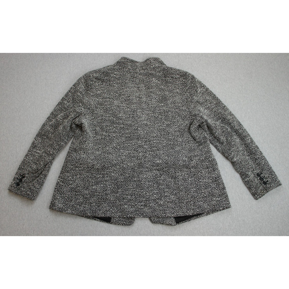 Talbots Blazer Womens 2X Collarless Stretch One Button Jacket Lined - Picture 3 of 9